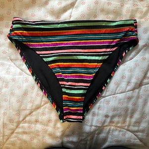 High cut bikini bottom